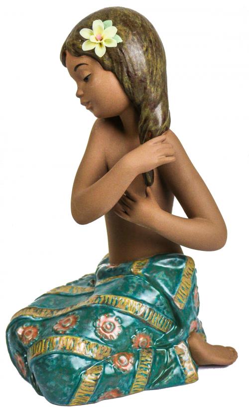 FIGURA LLADRÓ TAHITIANA