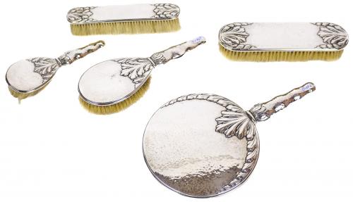 PIEZAS DE TOCADOR DE PLATA