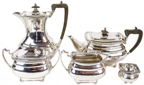 JUEGO DE CAFÉ Y TÉ DE ESTILO GEORGIANO