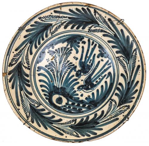 PLATO DE PUENTE DEL ARZOBISPO S.XIX