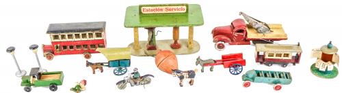 LOTE VARIADO DE JUGUETES DEL SEGUNDO TERCIO S.XX