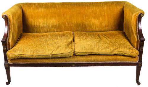 SOFA DE ESTILO NEOCLASICO DE MEDIADOS DEL S.XX