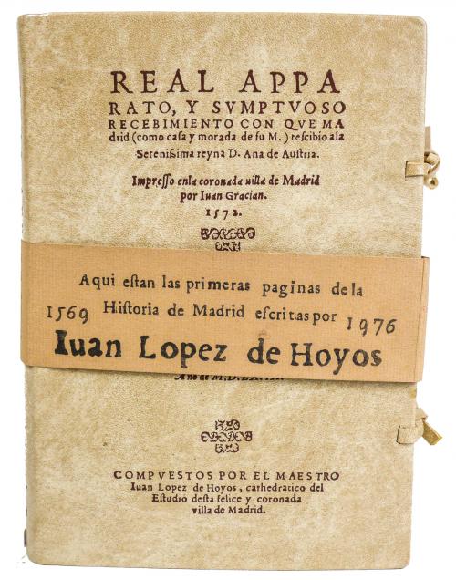 "PRIMERAS PÁGINAS DE LA HISTORIA DE MADRID"