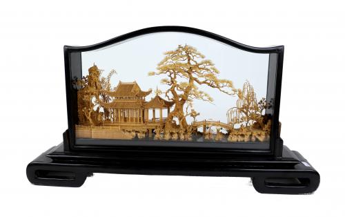 URNA DECORATIVA ORIENTAL