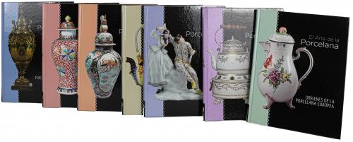 SIETE TOMOS DE "EL ARTE DE LA PORCELANA"