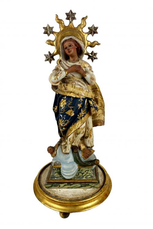 VIRGEN IMMACULADA DE PRINCIPIOS DEL SIGLO XIX
