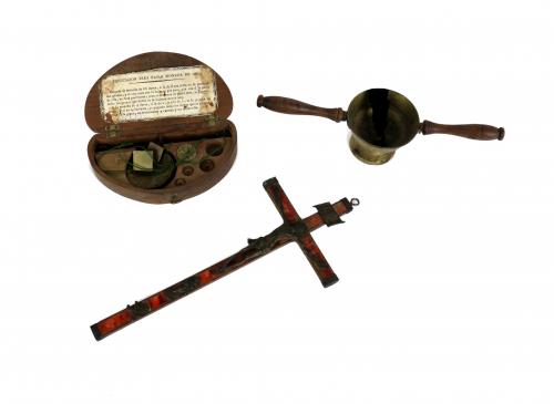 LOTE VARIADO DE OBJETOS SIGLOS XIX