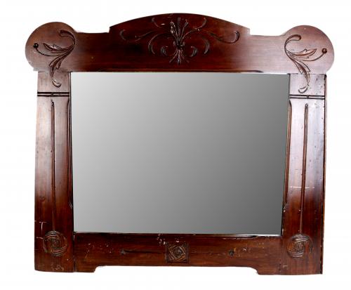 ESPEJO DE PARED MODERNISTA DE PPS. DEL S.XX