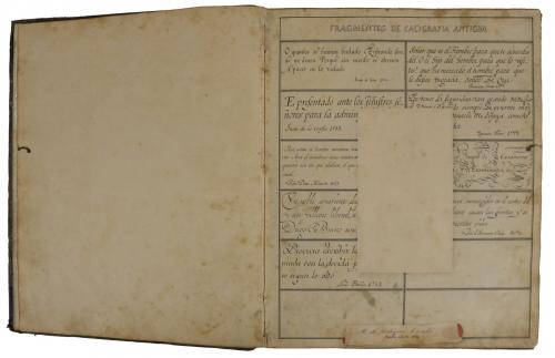 CUADERNO DE NOTAS DEL SIGLO XIX