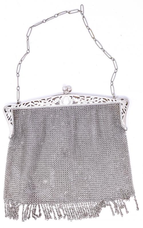 BOLSO DE PLATA DE PPS. DEL S.XX