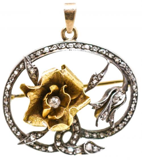 COLGANTE BROCHE DE PPS. DEL S.XX