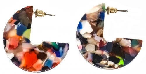 PENDIENTES ARGOLLAS SÍMIL CAREY
