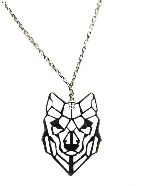 GARGANTILLA CON CARA DE LOBO