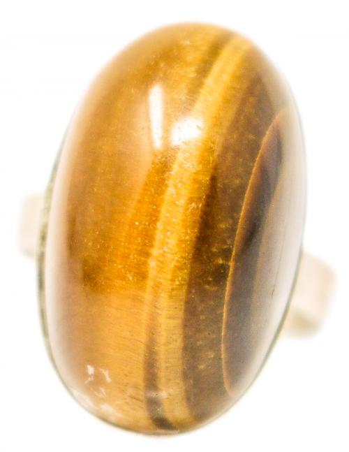 ANILLO CON OJO DE TIGRE