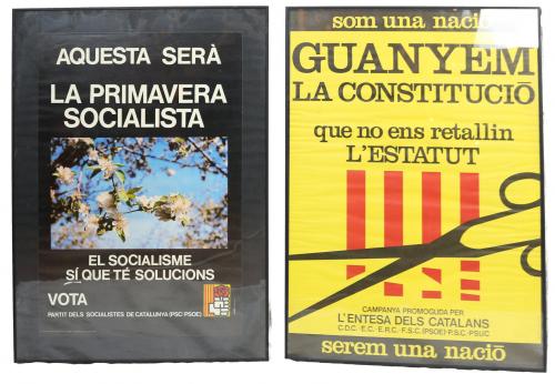 DOS CARTELES DE LA TRANSICIÓN