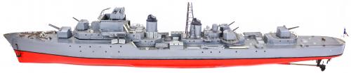 MAQUETA DE DESTRUCTOR FRANCES