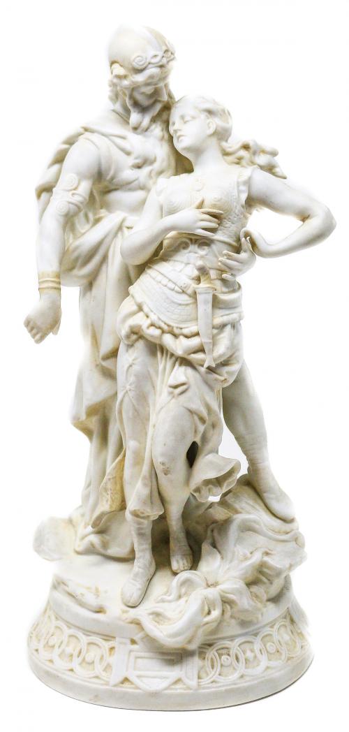 FIGURA DE BISCUIT CENTRO EUROPEO