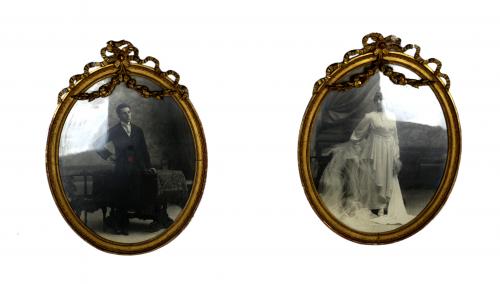 PAREJA DE MARCOS DE LOS AÑOS 20