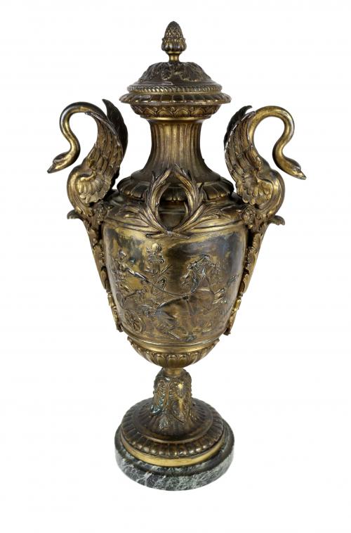 GRAN COPA DECORATIVA DE FINALES DEL S.XIX