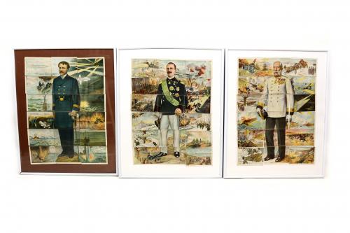 TRES COLECCIÓNES DE CROMOS DEL PRIMER CUARTO DEL S.XX