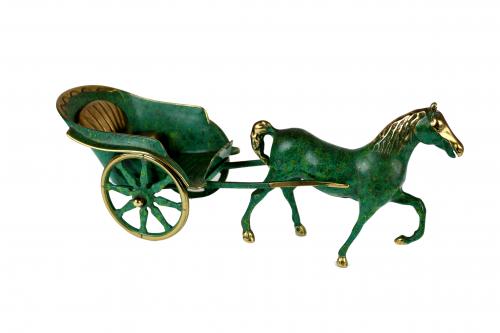 FIGURA EN BRONCE DE LOS AÑOS 80