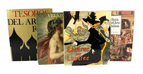 LOTE DE 4 LIBROS DE ARTE
