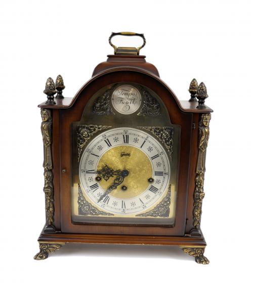 RELOJ DE SOBREMESA TIPO BRACKET DE MEDIADOS DEL S.XX