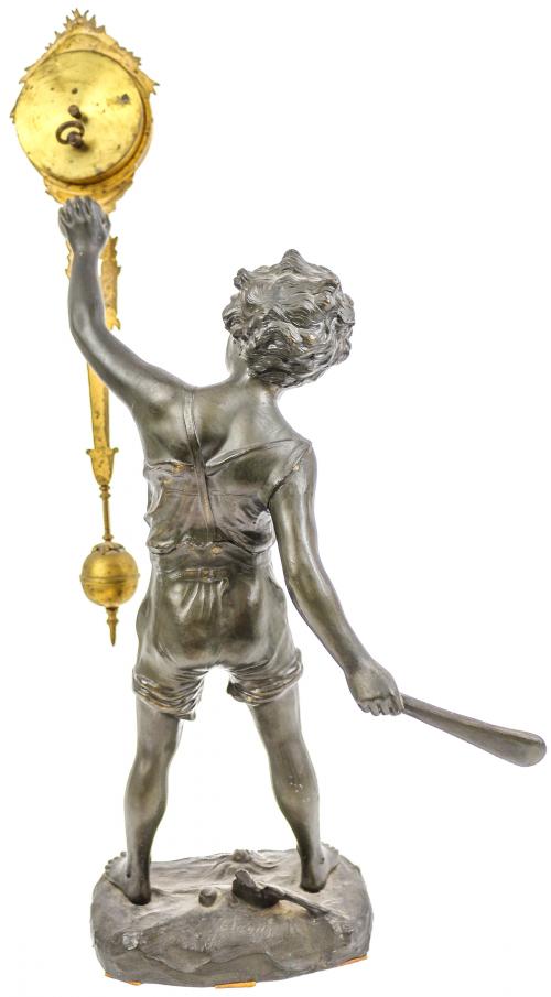RELOJ DE SOBREMESA "NIÑO CAMPESINO"
