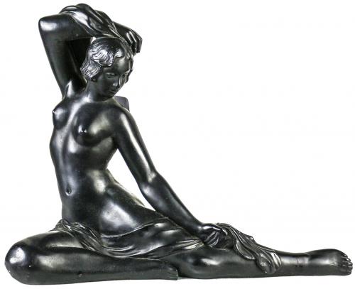 FIGURA ART DECÓ "DESNUDO FEMENINO"