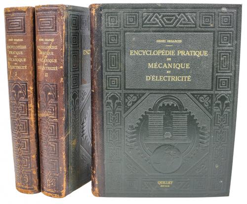 "ENCYCLOPEDIE PRATIQUE DE MECANIQUE ET D'ELECTRICITE"