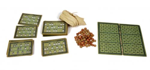 JUEGO DEL "BINGO" DE LOS AÑOS 20