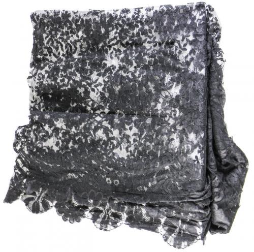 MANTILLA EN ENCAJE DE MEDIADOS DEL S.XX