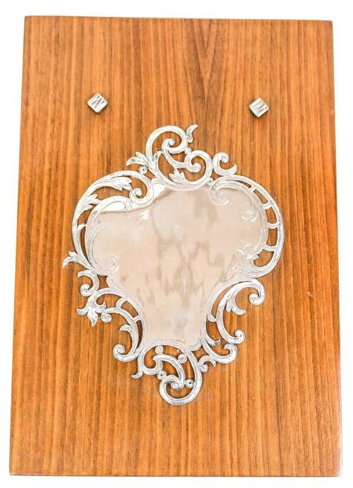 PLAFON CONMEMORATIVO EN PLATA DE LOS AÑOS 70