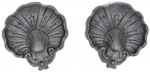 JUEGO DE DOS CONCHAS DEL PRIMER CUARTO DEL S.XX