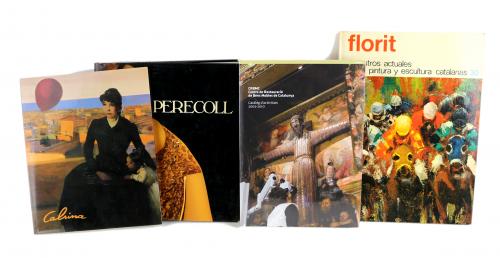 LOTE DE LIBROS MONOGRAFICOS DE ARTISTAS.