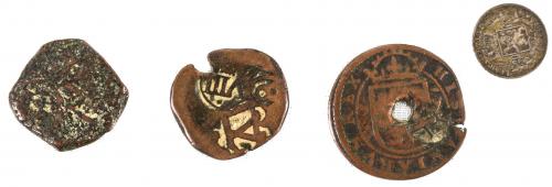 LOTE DE MONEDAS DEL S.XVI AL S.XX