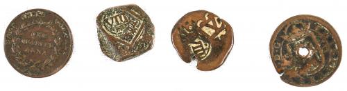 LOTE DE MONEDAS DEL S.XVI AL S.XX