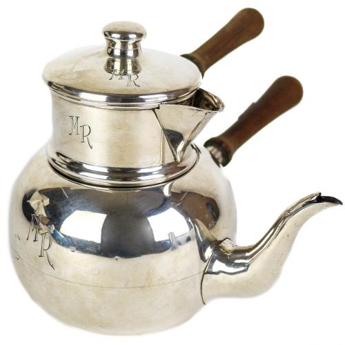 TETERA DE PLATA DEL SEGUNDO TERCIO DEL S.XX