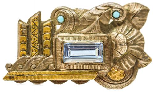 BROCHE ART DECO 1930