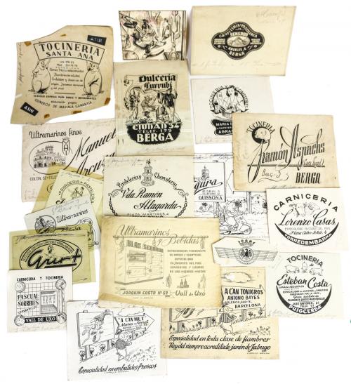LOTE DE DIBUOS ORIGINALES PARA PUBLICIDAD