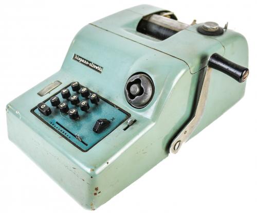 MÁQUINA CALCULADORA "HISPANO OLIVETTI"  AÑOS 60-70