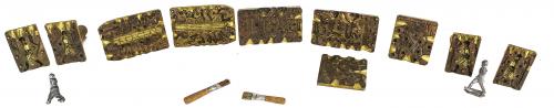  COLECCIÓN DE MOLDES PARA  SOLDADITOS DE PLOMO