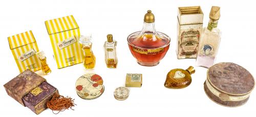 LOTE DE PERFUMERIA DE LOS AÑOS 30-40