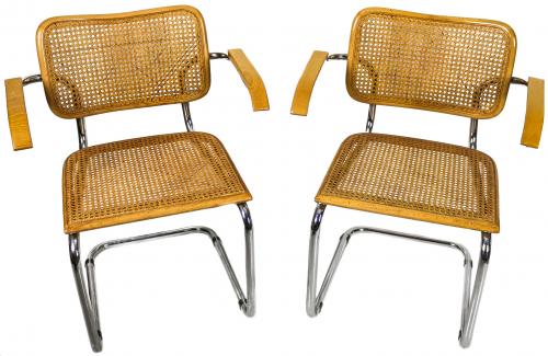 SEIS SILLAS DE DISEÑO ESTILO CESCA