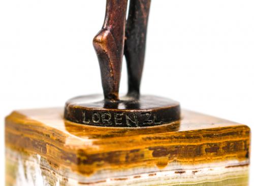 "BAILARINA" FIGURA CRISOELEFANTINA