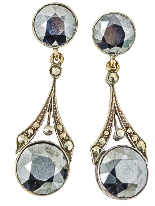 PENDIENTES LARGOS DE MEDIADOS S.XX