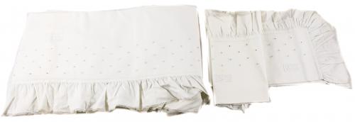 JUEGO DE CAMA DE MATRIMONIO EN HILO