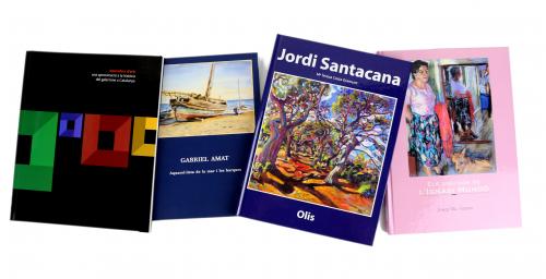 CUATRO LIBROS DE ARTE