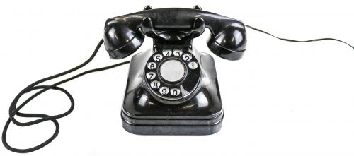 TELEFONO DE BAQUELITA AÑOS 40-50