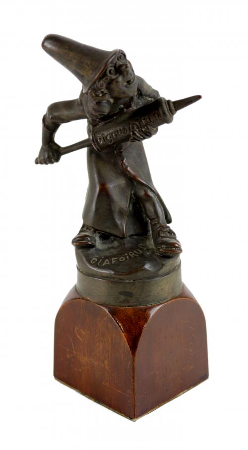 "DIAOFOIRUS" FUGURA EN BRONCE DEL PRIMER TERCIO DEL S.XX